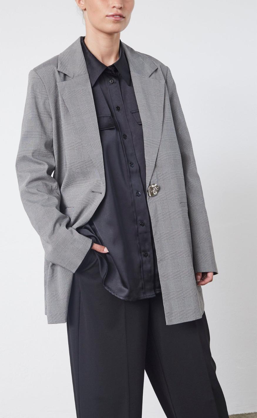 Love & Divine Blazer - Love1021-5 - Check