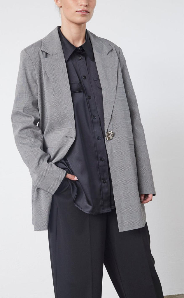 Love & Divine Blazer - Love1021-5 - Check