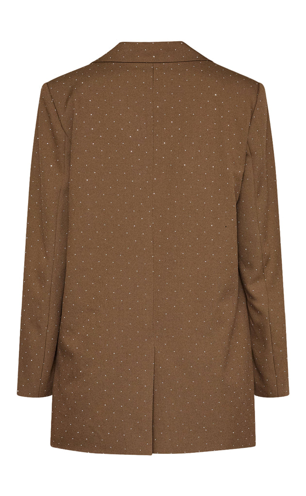 Love & Divine Blazer - Love1021-6 - Brown Rhinestone