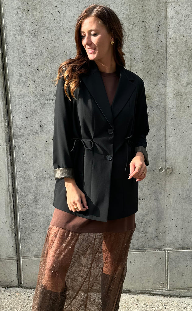 Love & Divine Blazer - Love1237 - Black