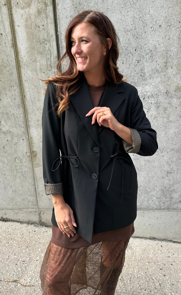 Love & Divine Blazer - Love1237 - Black