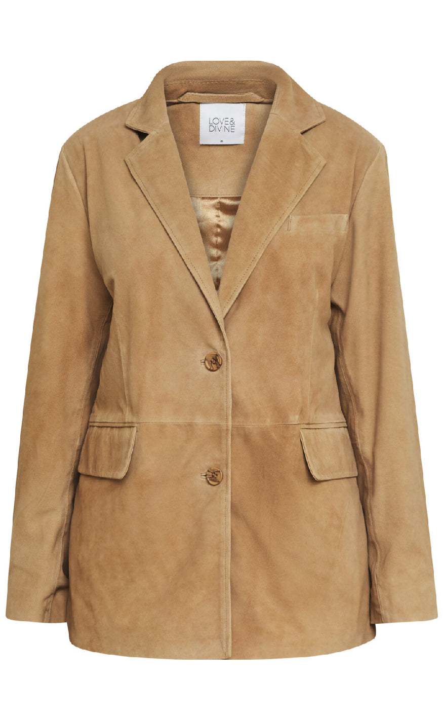 Love & Divine Blazer - Love1312 - Camel