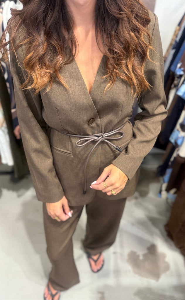 Love & Divine Blazer - Love1344 - Brown Mel.