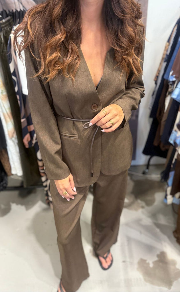 Love & Divine Blazer - Love1344 - Brown Mel.
