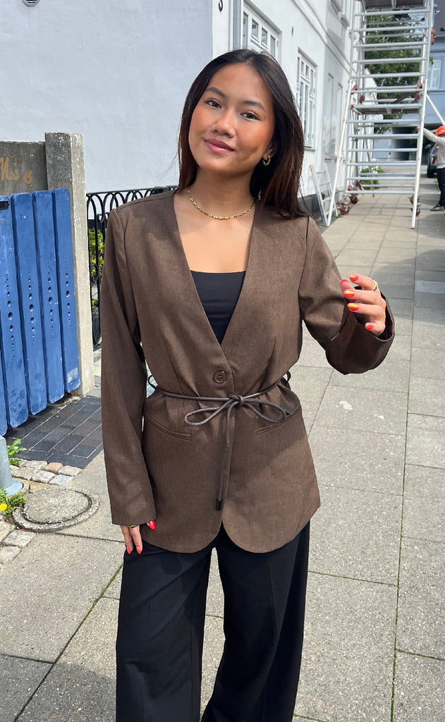 Love & Divine Blazer - Love1344 - Brown Mel.