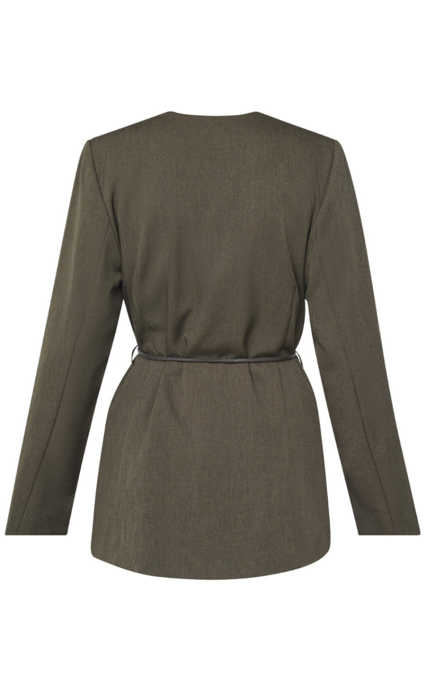 Love & Divine Blazer - Love1344 - Brown Mel.