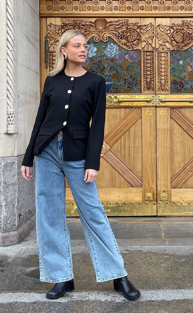 Love & Divine Blazer - Love1411 - Black