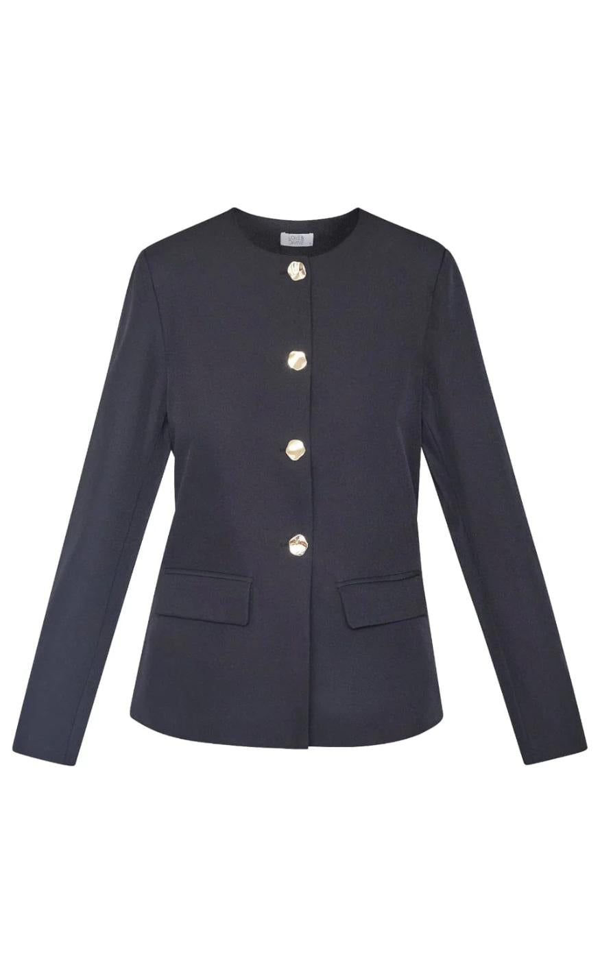Love & Divine Blazer - Love1411 - Black
