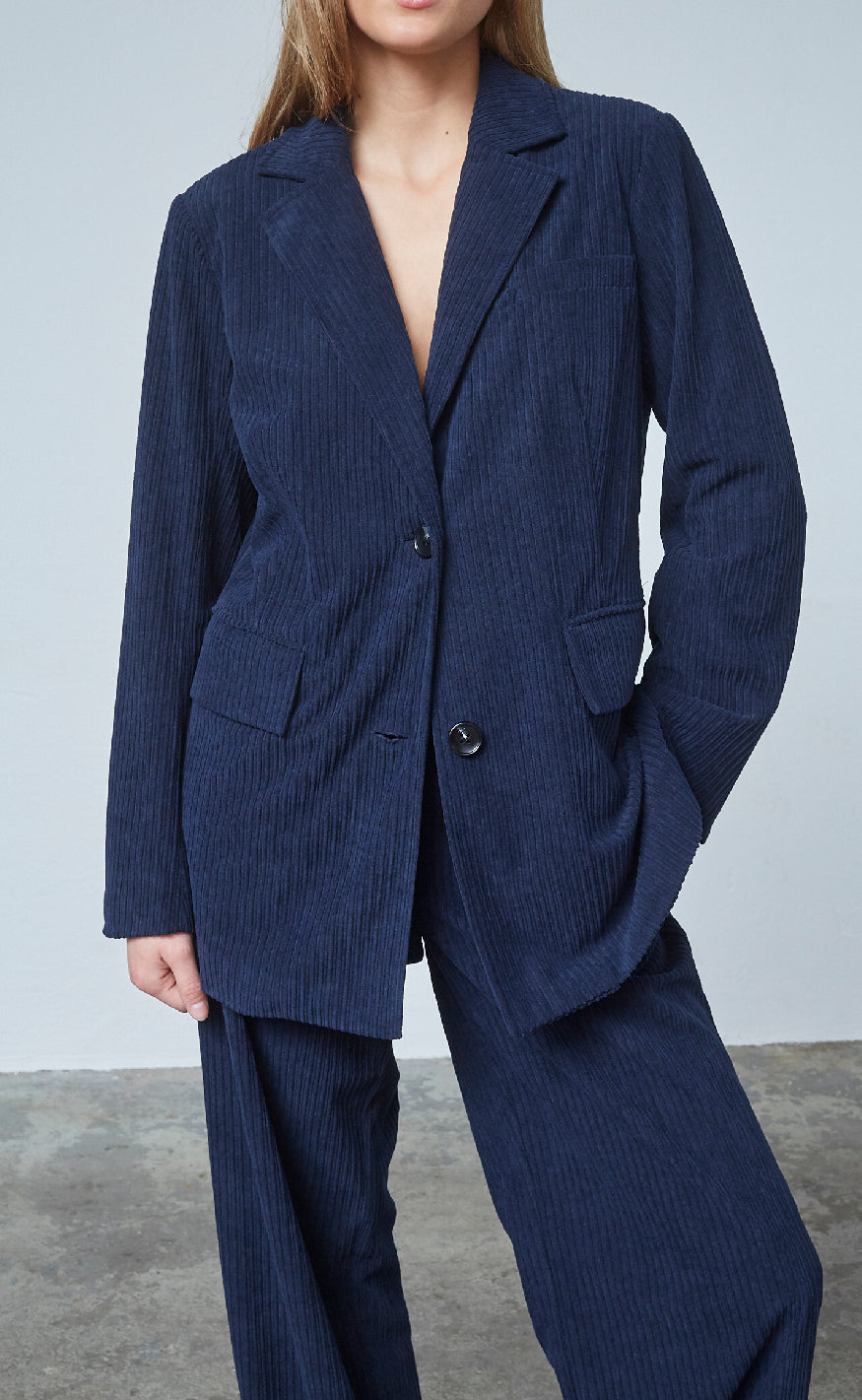 Love & Divine Blazer - love1365 - Navy