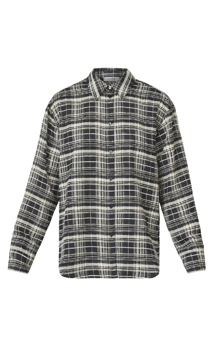 Love & Divine Bluse - Love1016-2 - Black Check