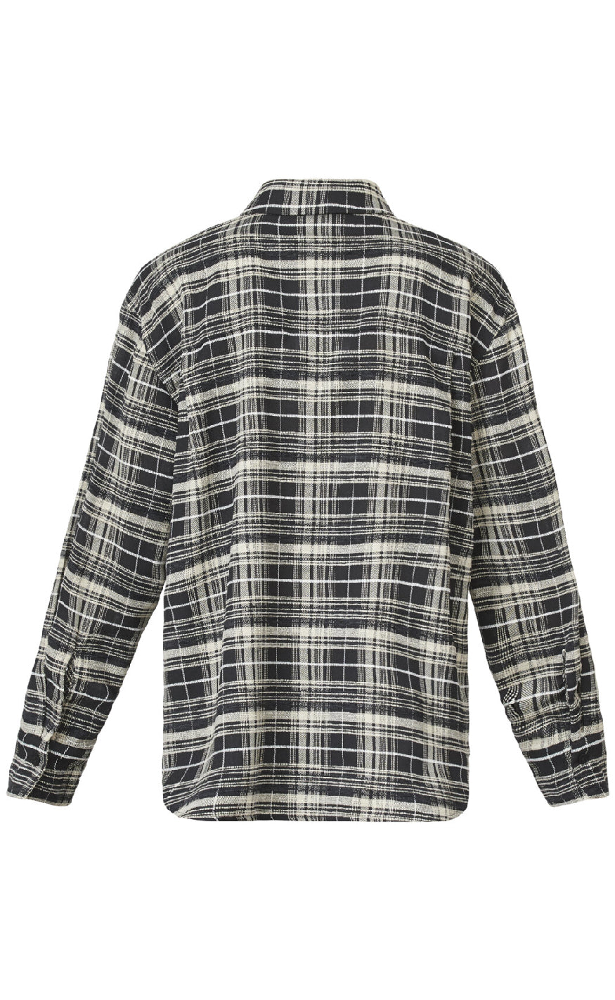 Love & Divine Bluse - Love1016-2 - Black Check