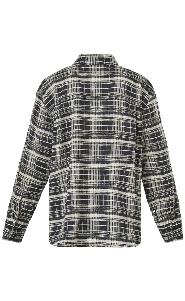 Love & Divine Bluse - Love1016-2 - Black Check