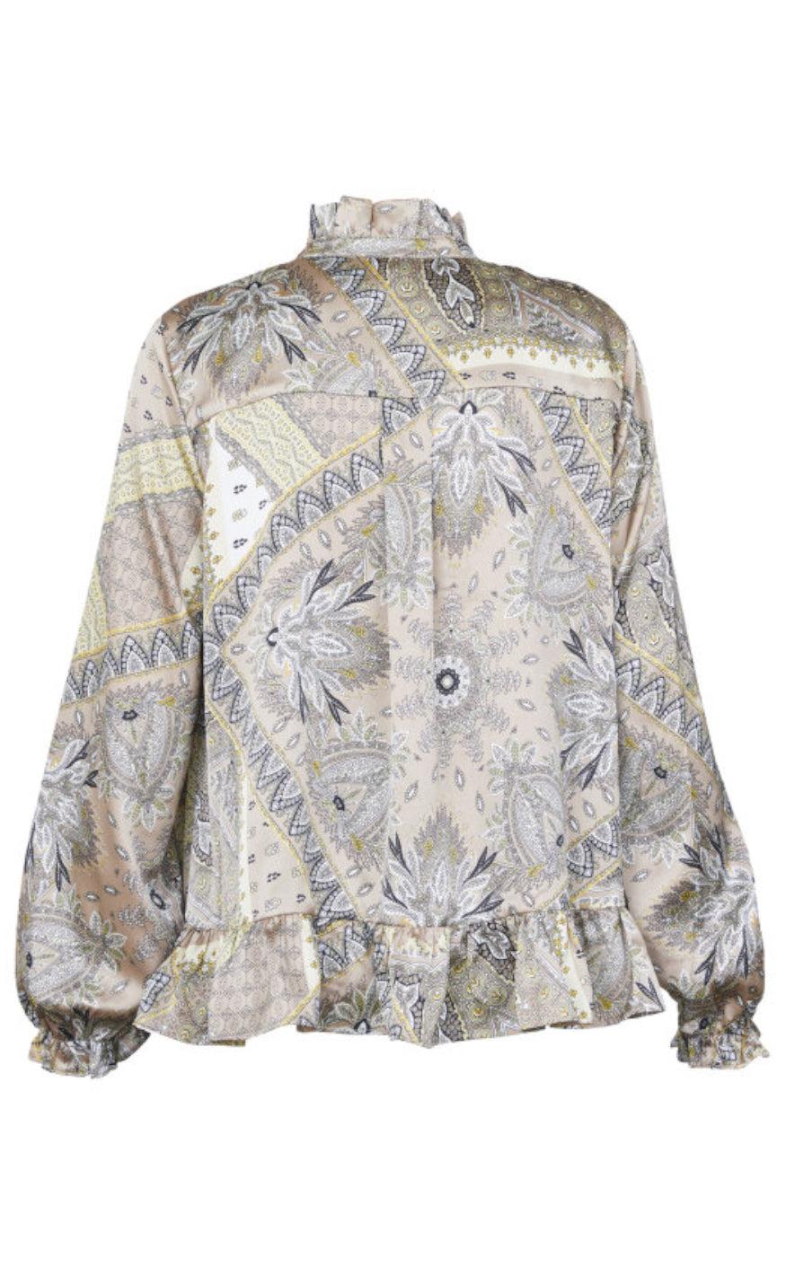 Love & Divine Bluse - Love1071 - Earth Paisley