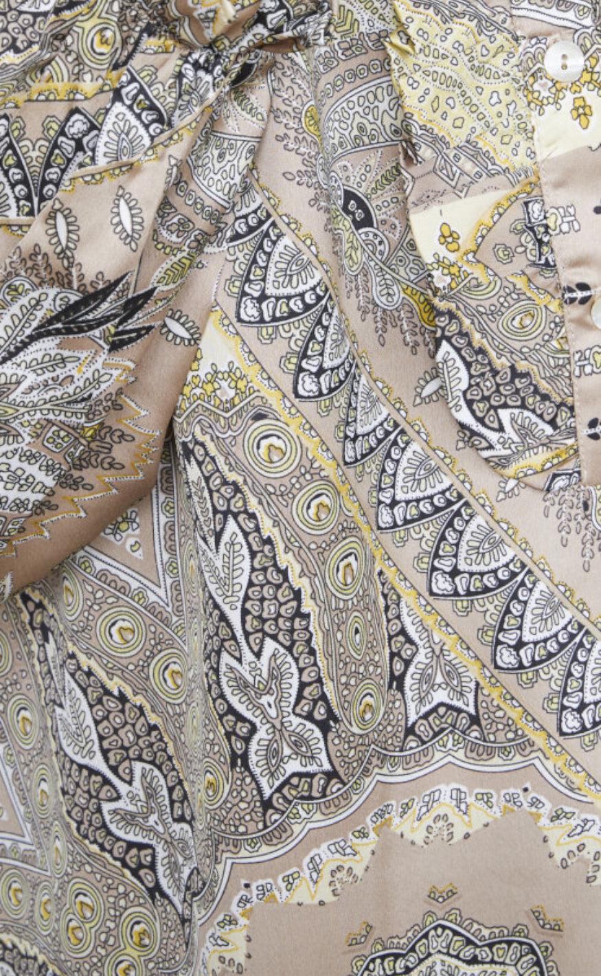 Love & Divine Bluse - Love1071 - Earth Paisley