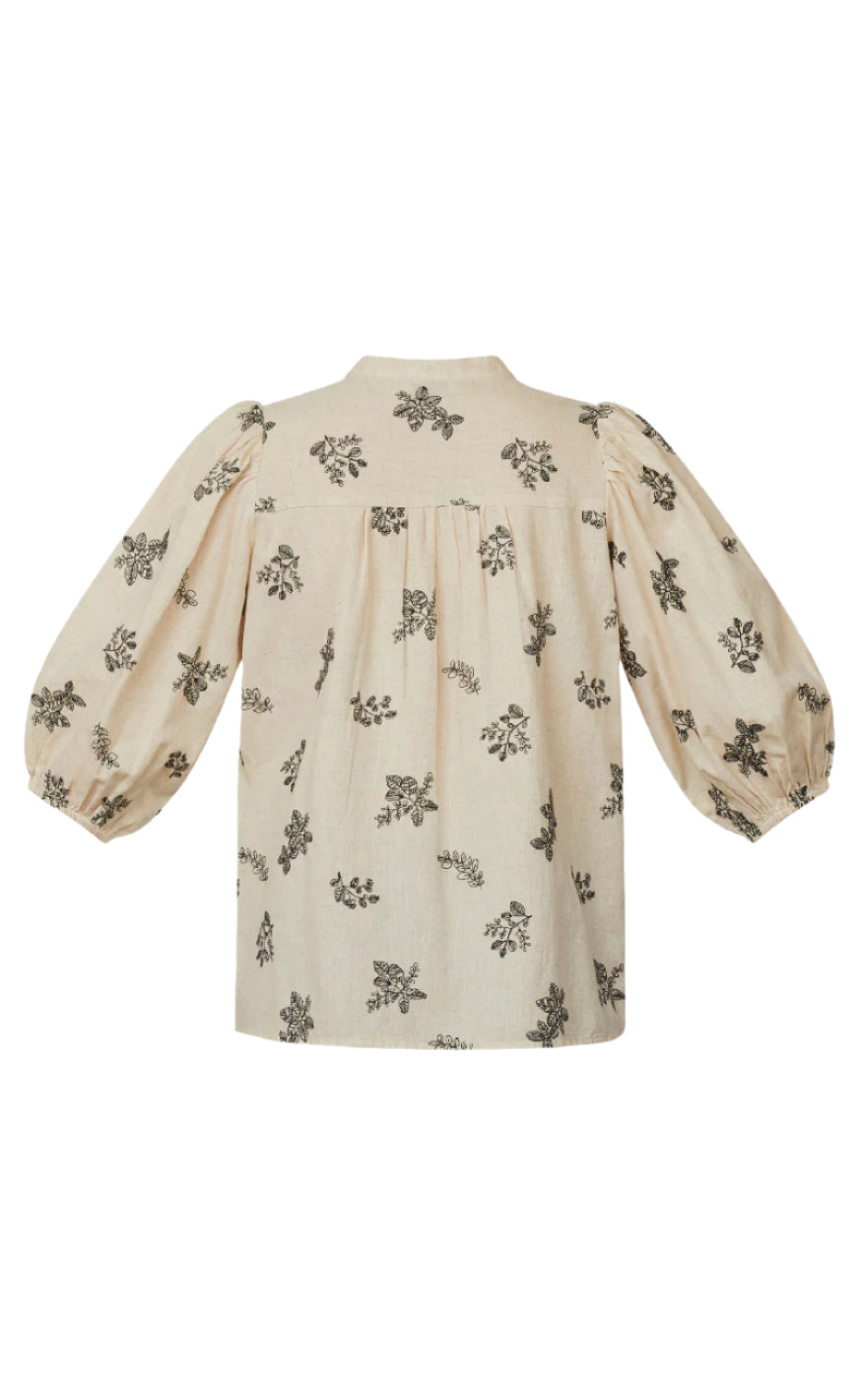 Love & Divine Bluse - Love1109 - Cream/Black