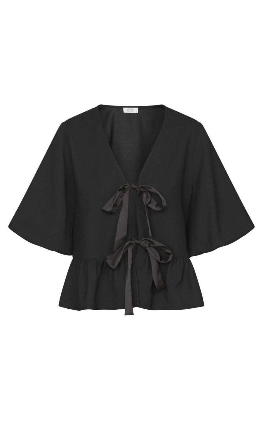 Love & Divine Bluse - Love1131 - Black/Black