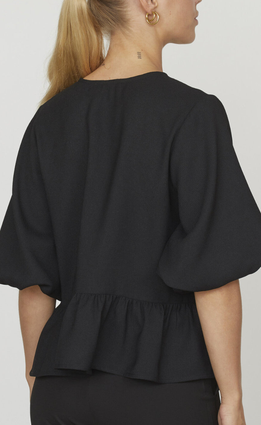 Love & Divine Bluse - Love1131 - Black/Black