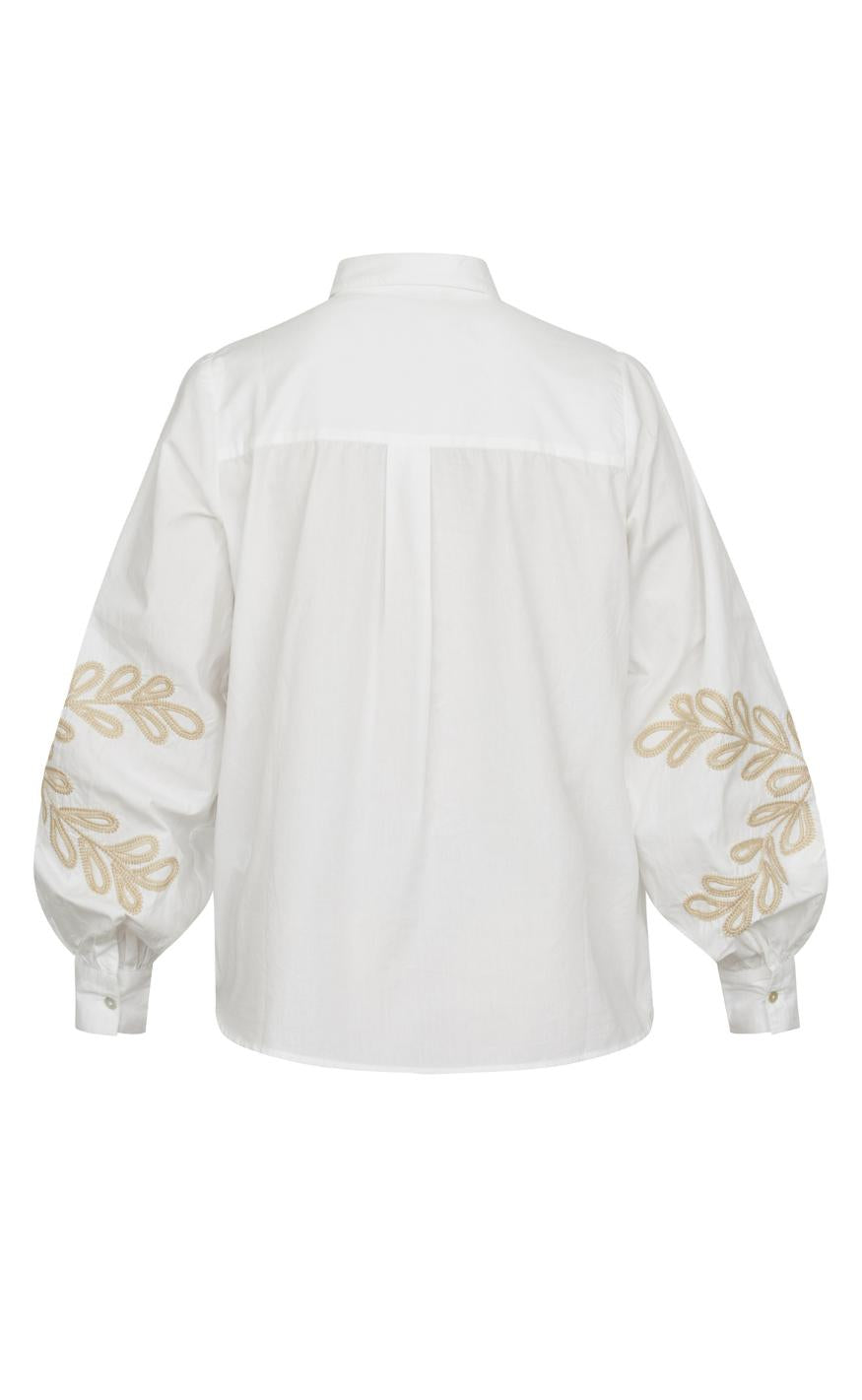 Love & Divine Bluse - Love1142 - White/Sand