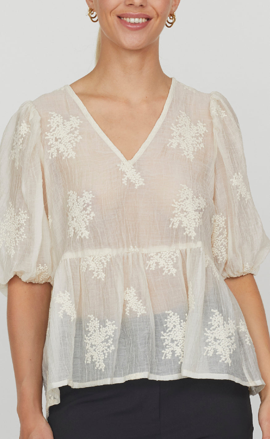 Love & Divine Bluse - Love1177 - Cream
