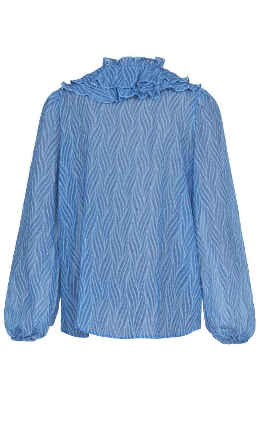 Love & Divine Bluse - Love1197 - Denim Blue