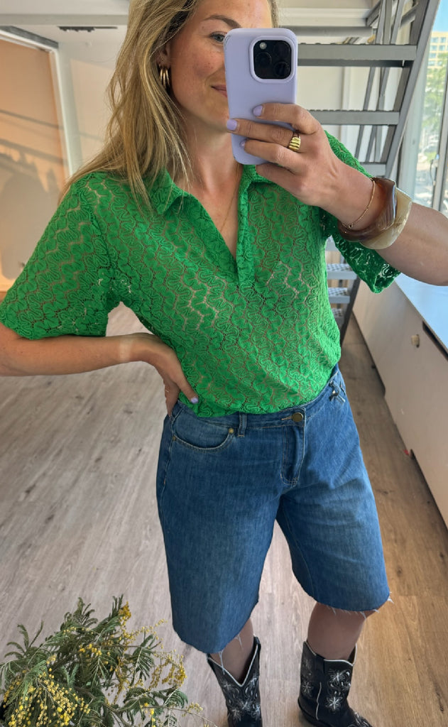 Love & Divine Bluse - Love1217 - Cactus