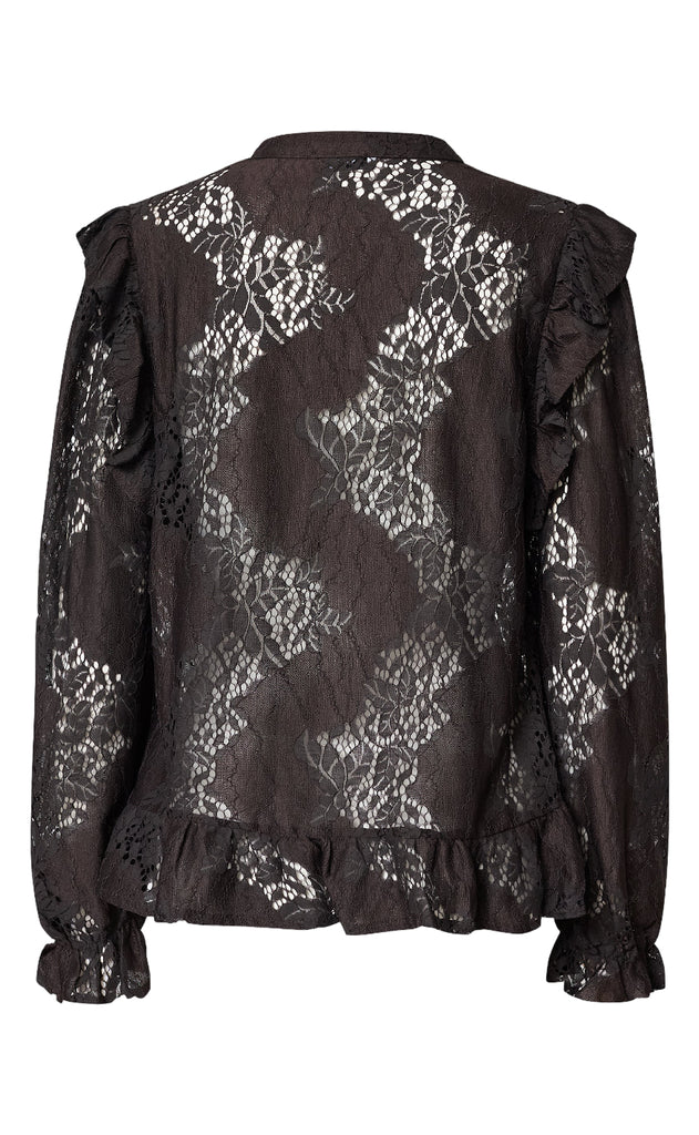 Love & Divine Bluse - Love1234-3 - D. Chocolate