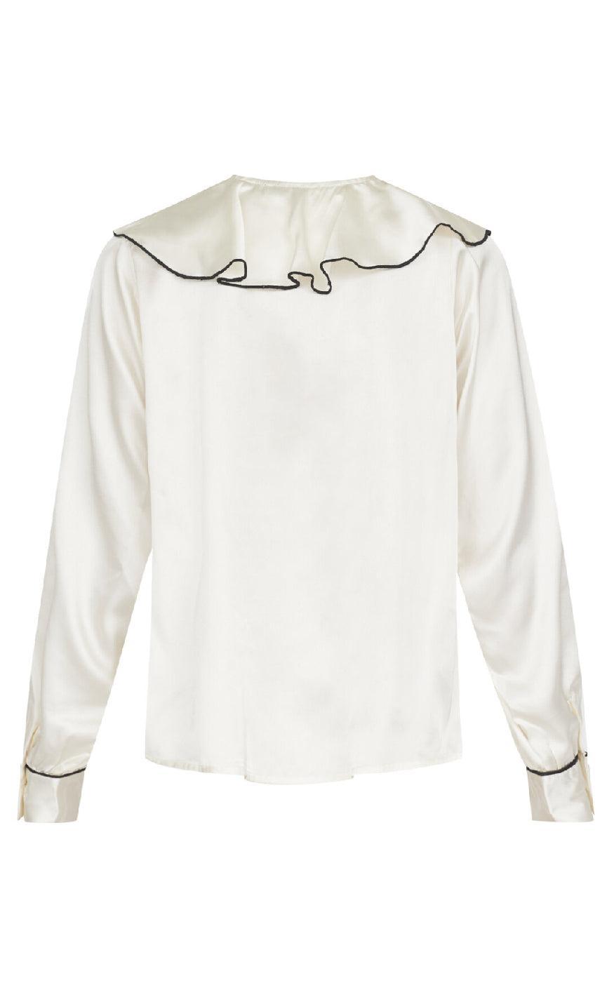 Love & Divine Bluse - Love1241 - Cream/Black