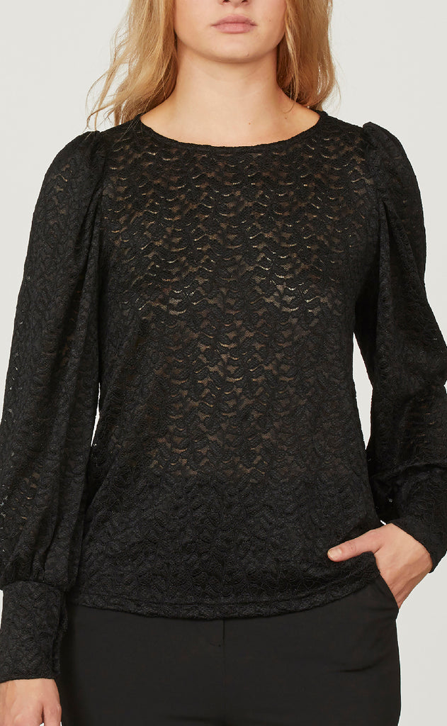 Love & Divine Bluse - Love1244 - Black