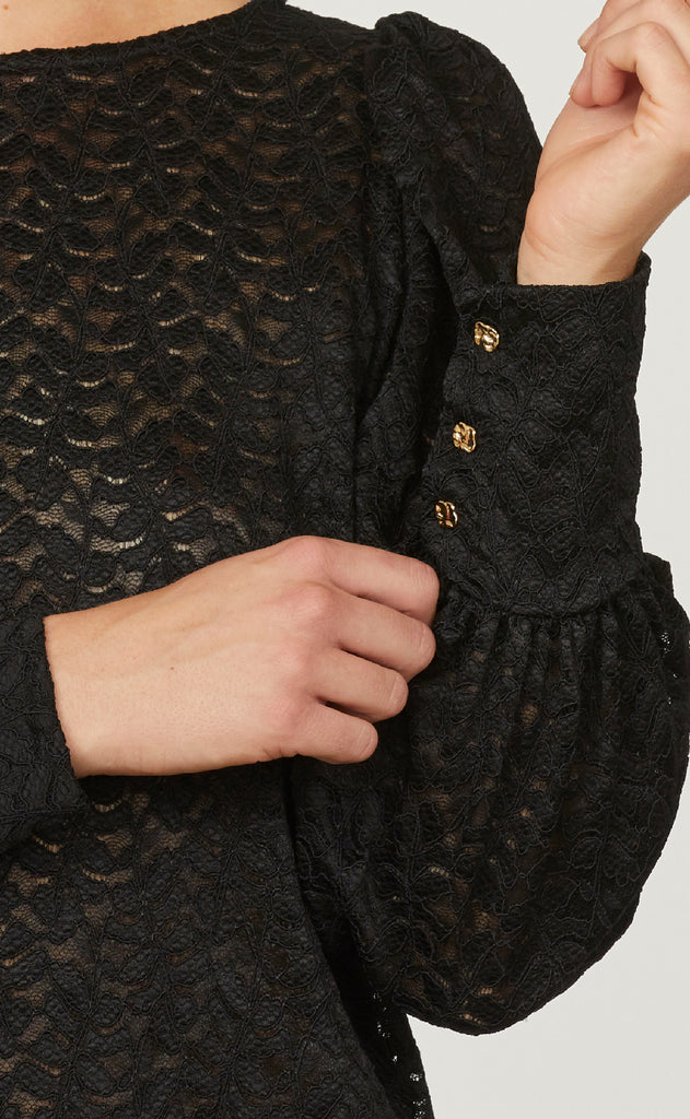 Love & Divine Bluse - Love1244 - Black