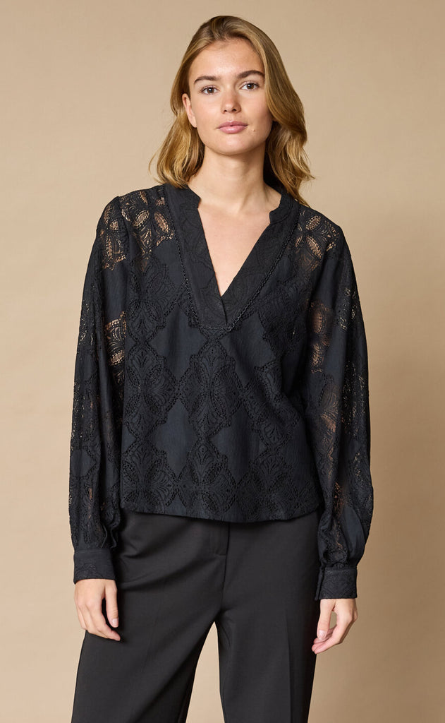 Love & Divine Bluse - Love1307 - Black