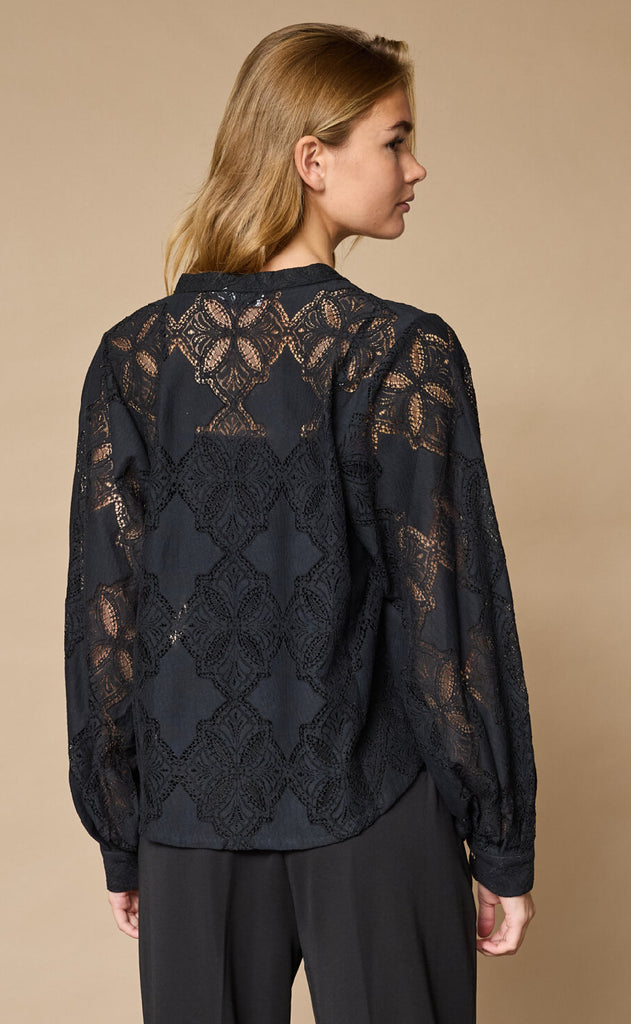 Love & Divine Bluse - Love1307 - Black