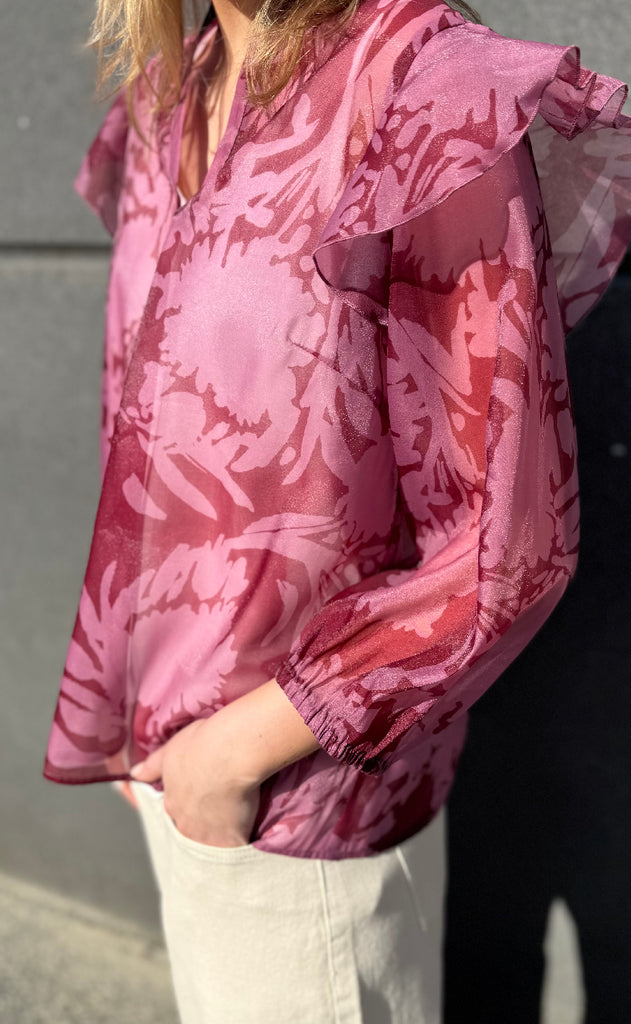 Love & Divine Bluse - Love1342 - Blush Comb