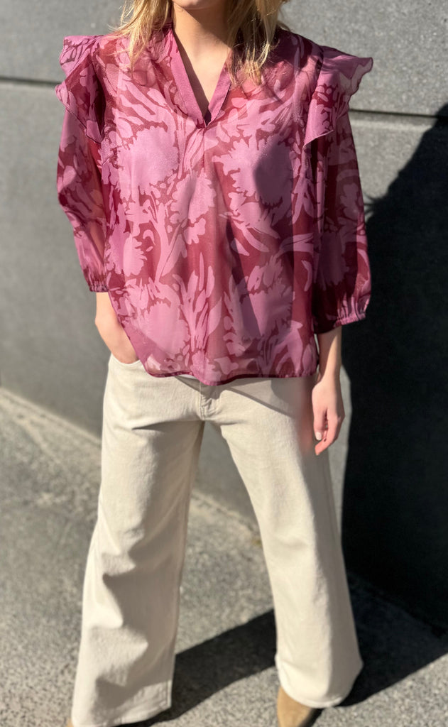 Love & Divine Bluse - Love1342 - Blush Comb