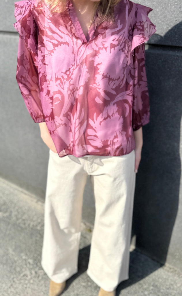 Love & Divine Bluse - Love1342 - Blush Comb