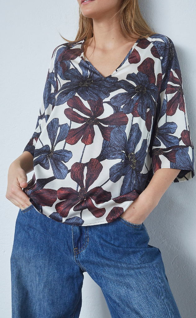 Love & Divine Bluse - Love1380 - Flower