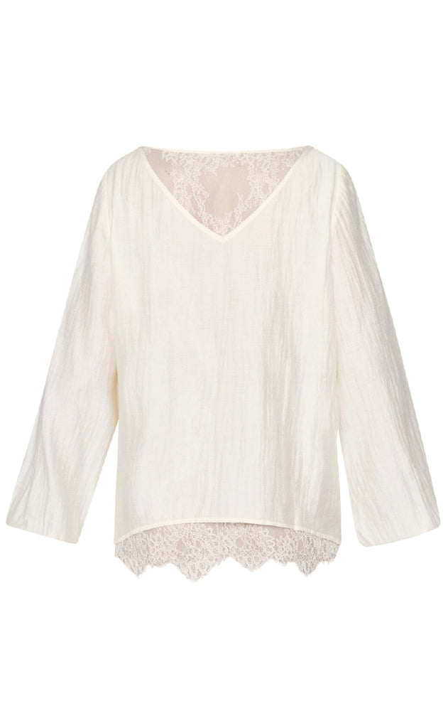 Love & Divine Bluse - Love1467 - Porcelain