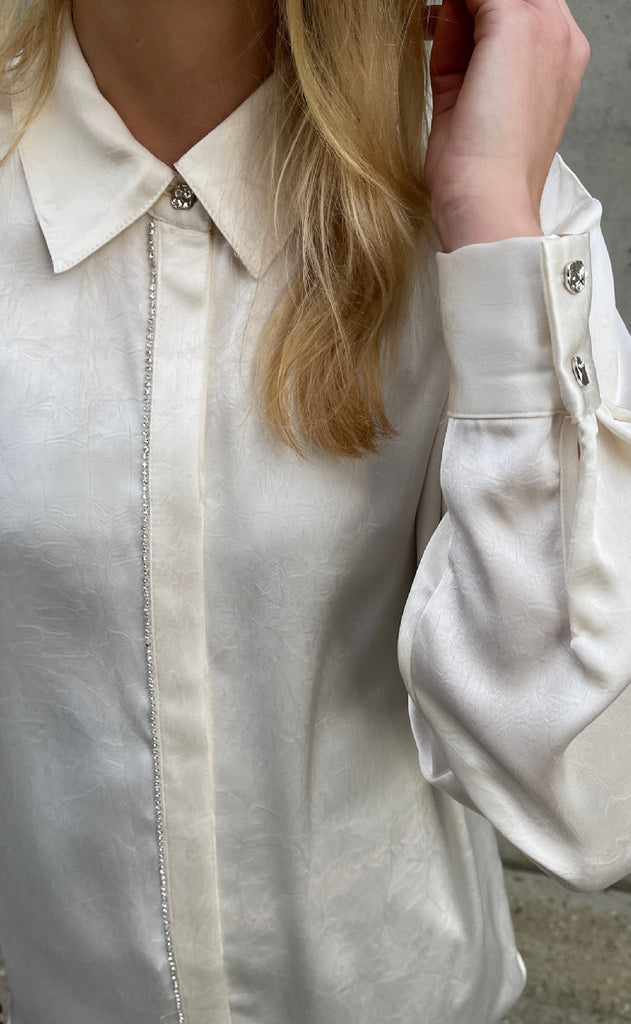 Love & Divine Bluse - Love1474 - Cream