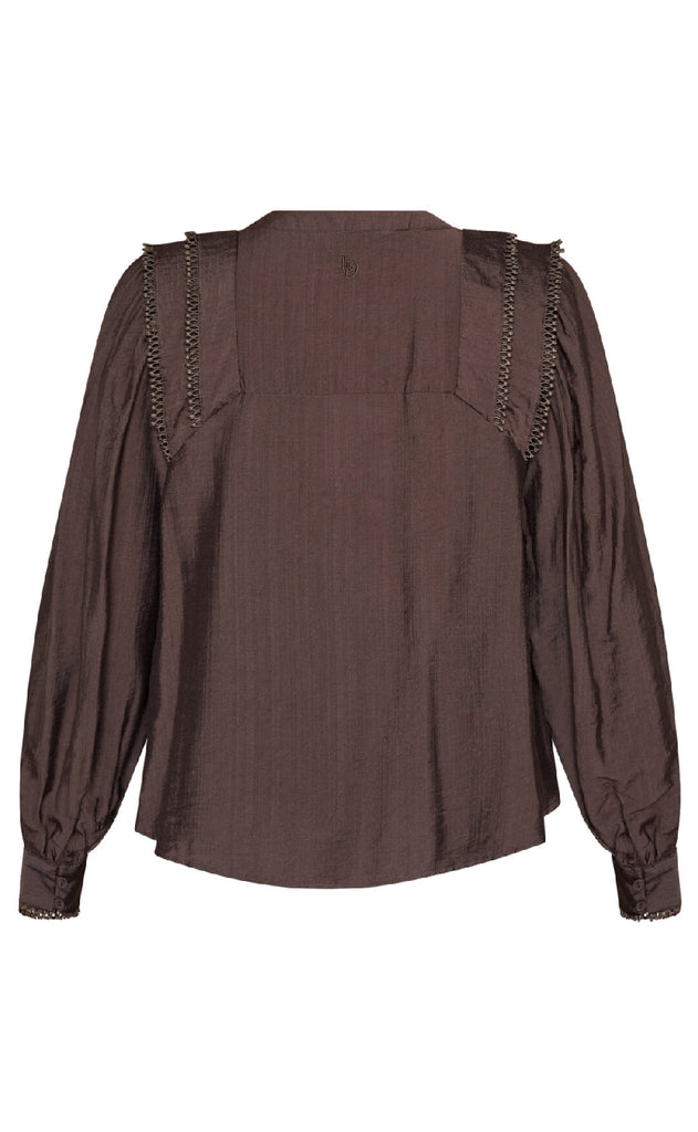 Love & Divine Bluse - Love1493 - D. Chocolate