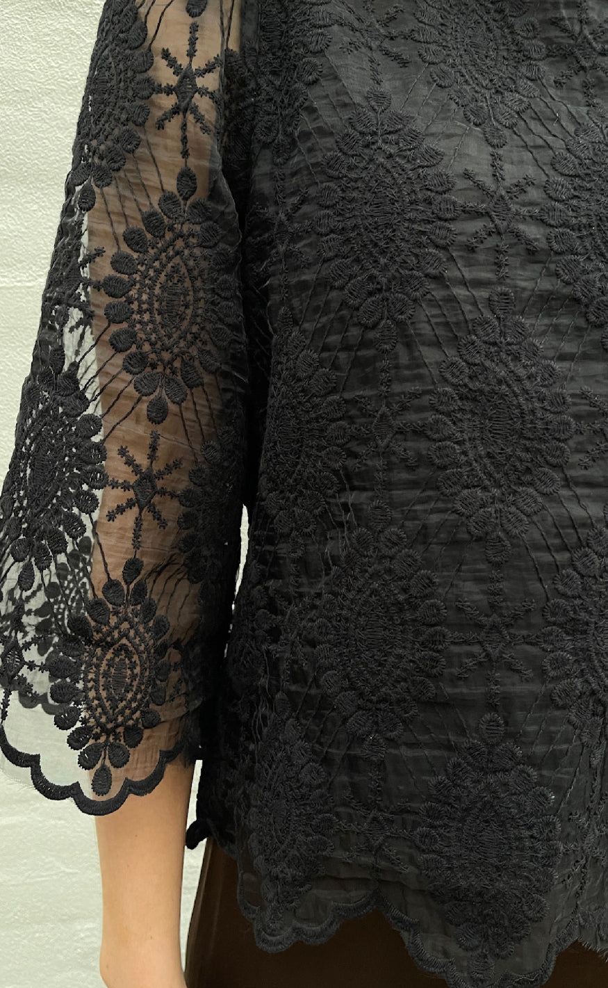 Love & Divine Bluse - Love1498 - Black
