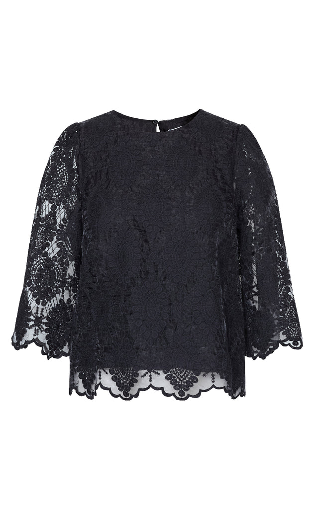 Love & Divine Bluse - Love1498 - Black