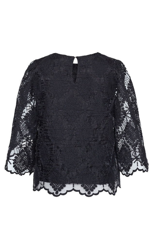 Love & Divine Bluse - Love1498 - Black