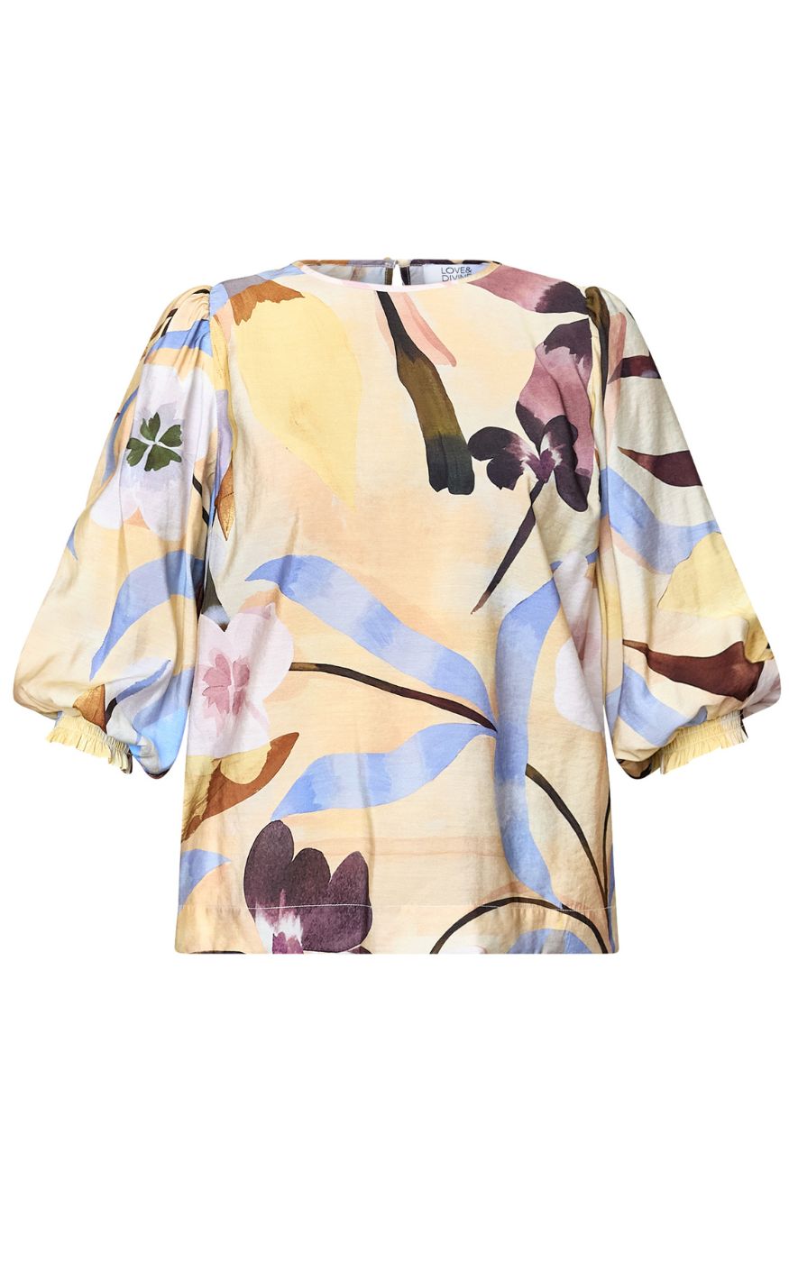 Love & Divine Bluse - Love1568 - Antique Flower