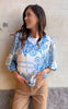 Love & Divine Bluse - Love1578 - Blue Paisley