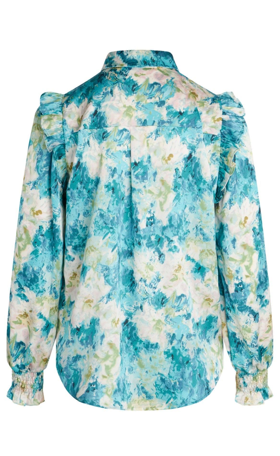 Love & Divine Bluse - Love687-1 - Jade Comb.