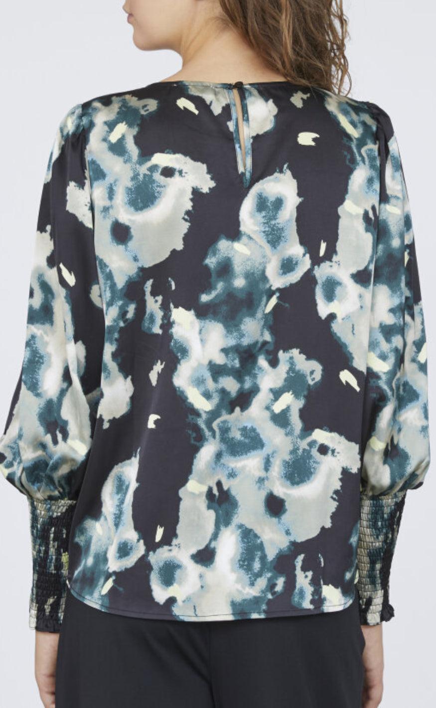 Love & Divine Bluse - Love738-16 - Black/Pine