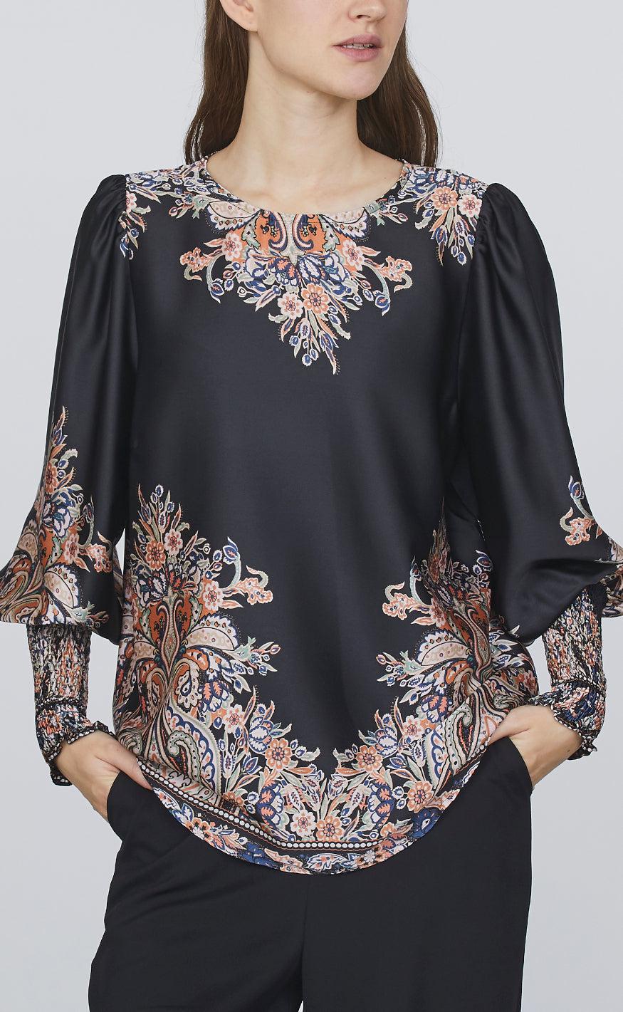 Love & Divine Bluse - Love738-17 - Paisley