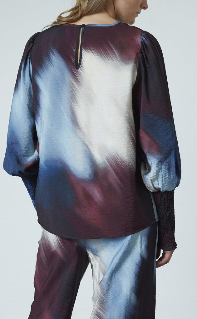 Love & Divine Bluse - Love738-23 - Waterprint