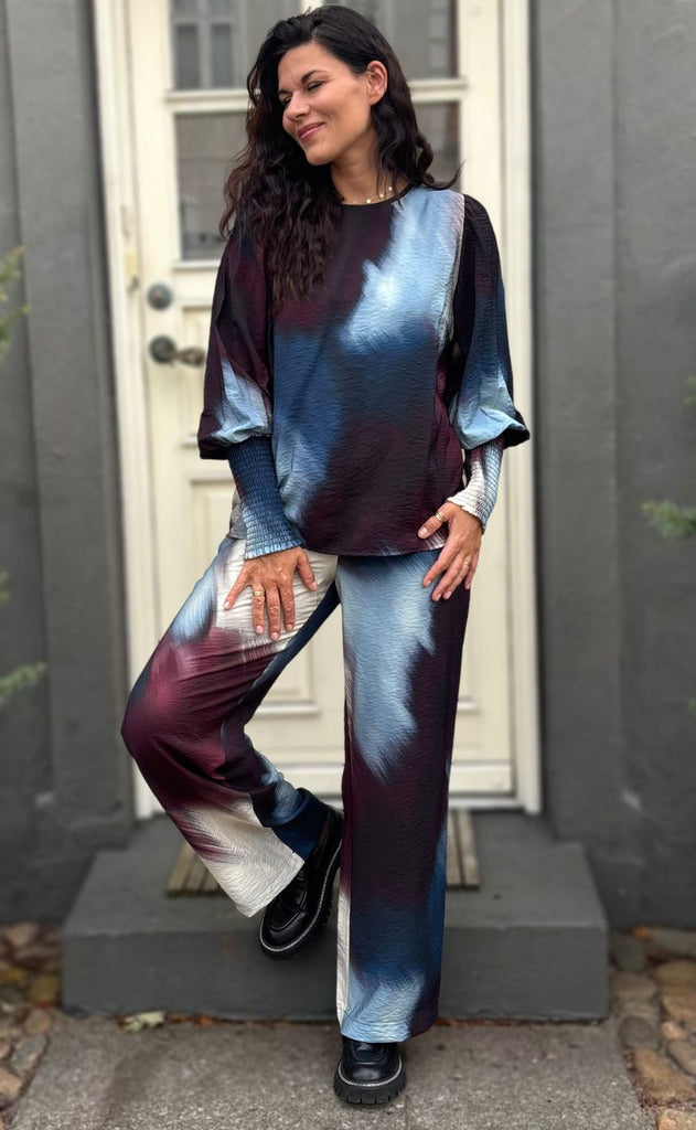 Love & Divine Bluse - Love738-23 - Waterprint