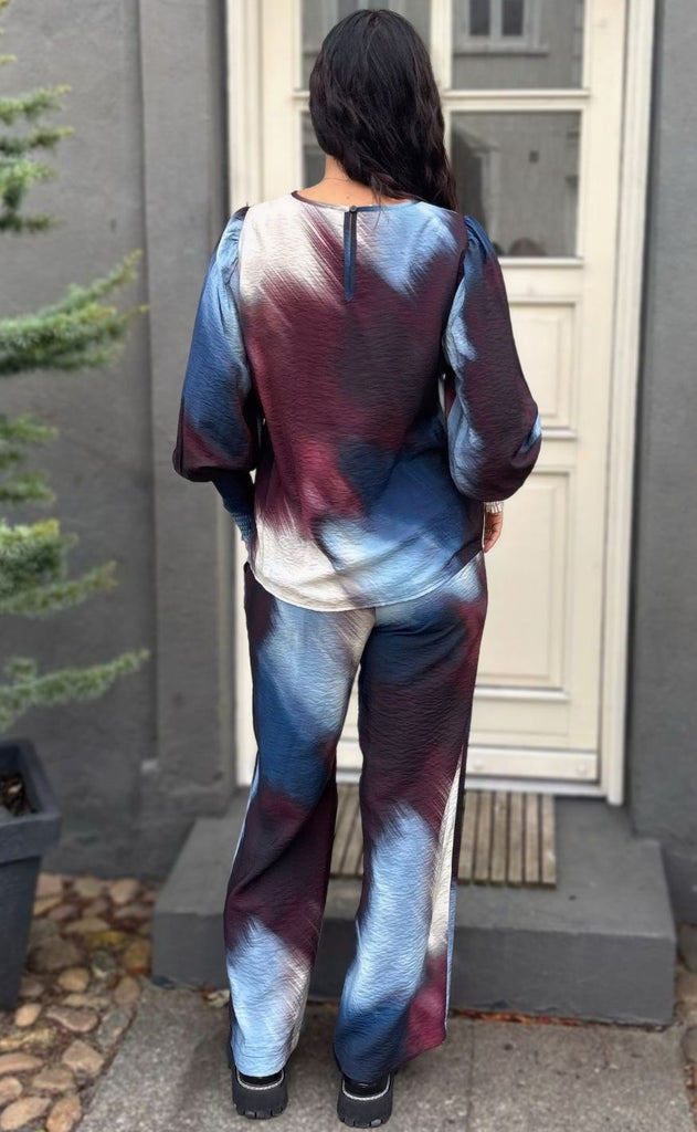 Love & Divine Bluse - Love738-23 - Waterprint