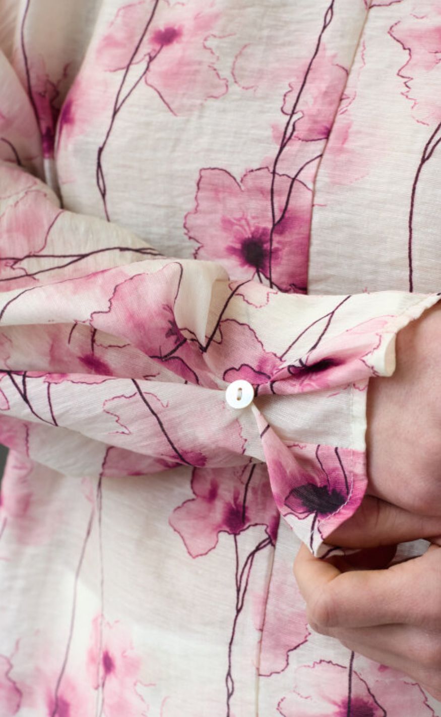Love & Divine Bluse - love1551 - Pink Flower
